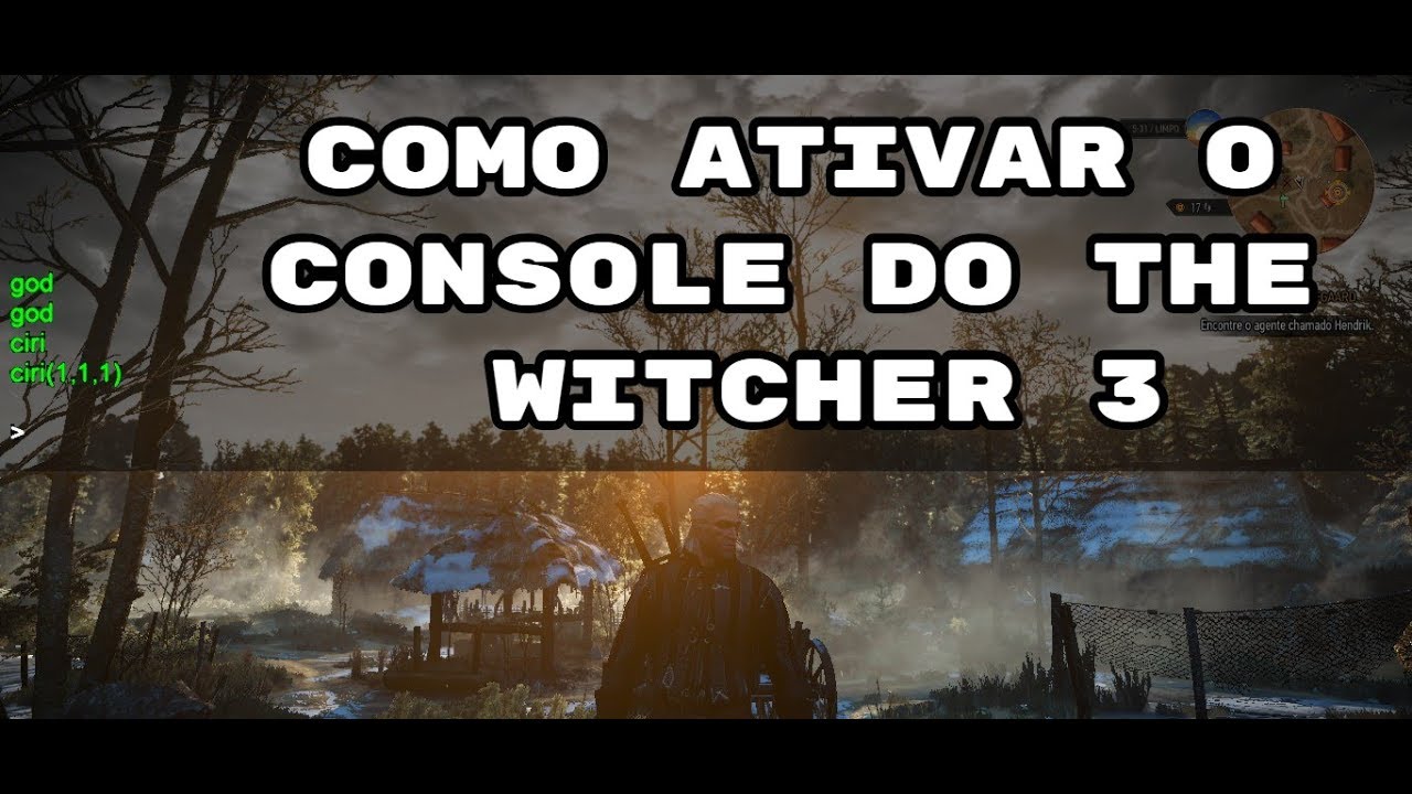 witcher 3 console commands list