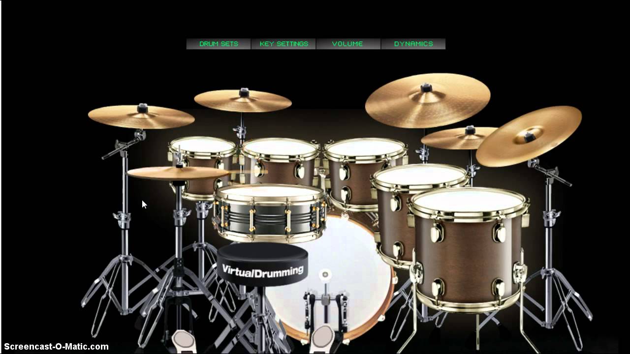 3d drum kit game